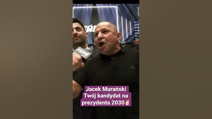Jacek Murański-Prezydent na którego nie zasługujemy