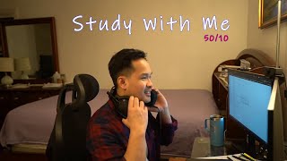 LIVE | Study With Me Pomodoro [50/10]