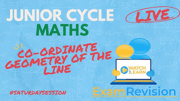 Co ordinate Geometry of a Line JC Maths