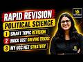 Rapid Revision Political Science 🔥 | Smart Revision + Mock Test Tricks | UGC NET Strategy