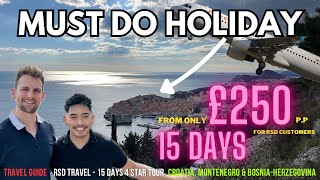 Day 1 of 15 | Travel Guide Across Croatia, Montenegro and Bosnia-Herzegovina | RSD Travel