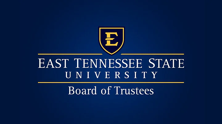 ETSU Board of Trustees April 24, 2020