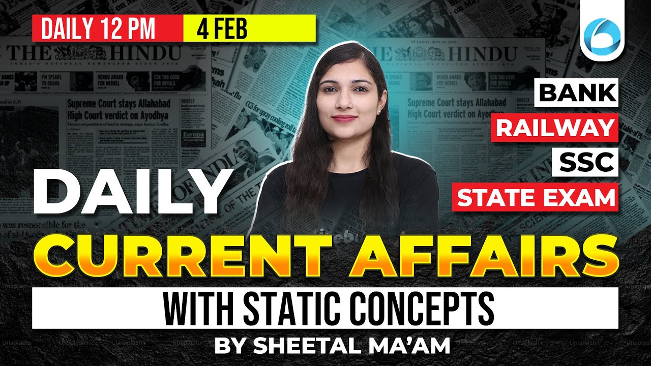 Current Affairs 4 February 2026 | Banking Current Affairs Today | By Sheetal Ma'am | Oliveboard