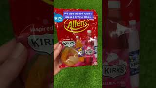 We tried Allen’s Inspired by Kirks lollies | #shorts #yahooaustralia