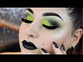FULL WITCH MOMENT | GREEN WITCHY MAKE UP
