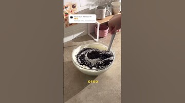 Hoe maak je Oreo-ijs sandwiches