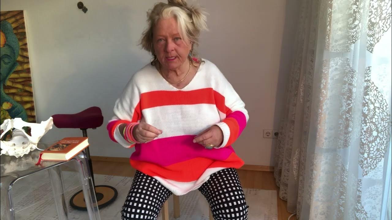 Wie sitzt man Rückenfreundlich ohne Schmerzen und ohne Buckel - YouTube