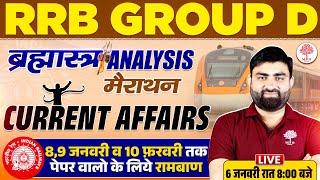 RRB GROUP D CURRENT AFFAIRS  2026 | RRB GROUP D CURRENT AFFAIRS CLASSES 2025 | GROUP D EXAM ANALYSIS
