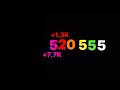 0 To 60 Million With Sounds Effects In Sexagesimal 