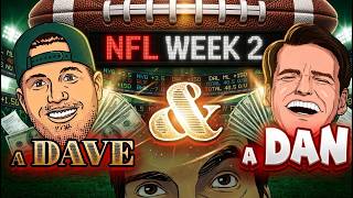 Information a Dave & a Dan Week 2 | NFL Sniffs, Donkey Charts & Pirate Parlays Guide