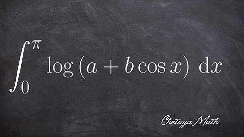 A classical Logarithmic Integral.