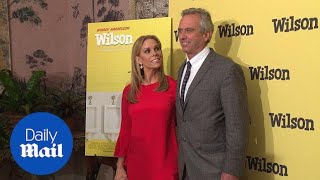 Cheryl Hines and Robert F Kennedy Jr at the Wilson screening - Daily Mail