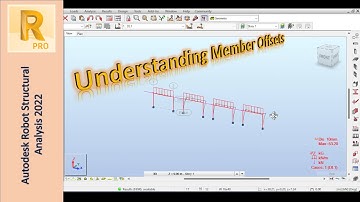 Understanding Member Offsets in Autodesk Robot