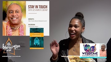 Comments after Event Happiness presentation by HH Devamrita Swami