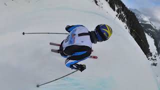 Inferno Rennen 2023 Ski Race - Mürren Switzerland - Insta360