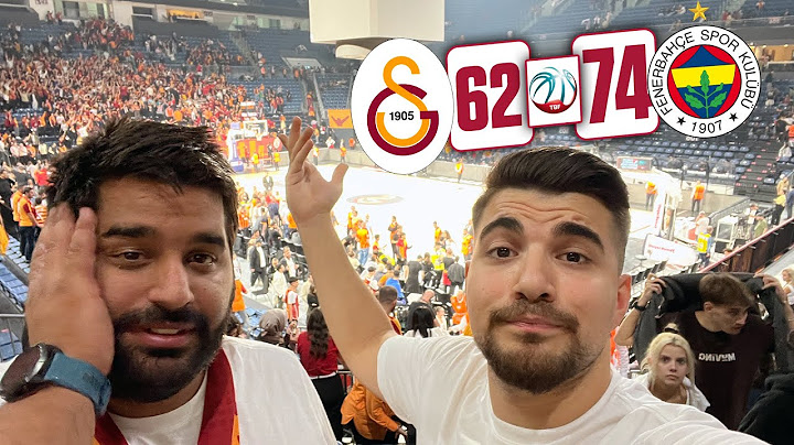 Basketbol Derbisini Salonda İzledik YİNE YENİLDİK ! (Galatasaray 62 - 74 Fenerbahçe)