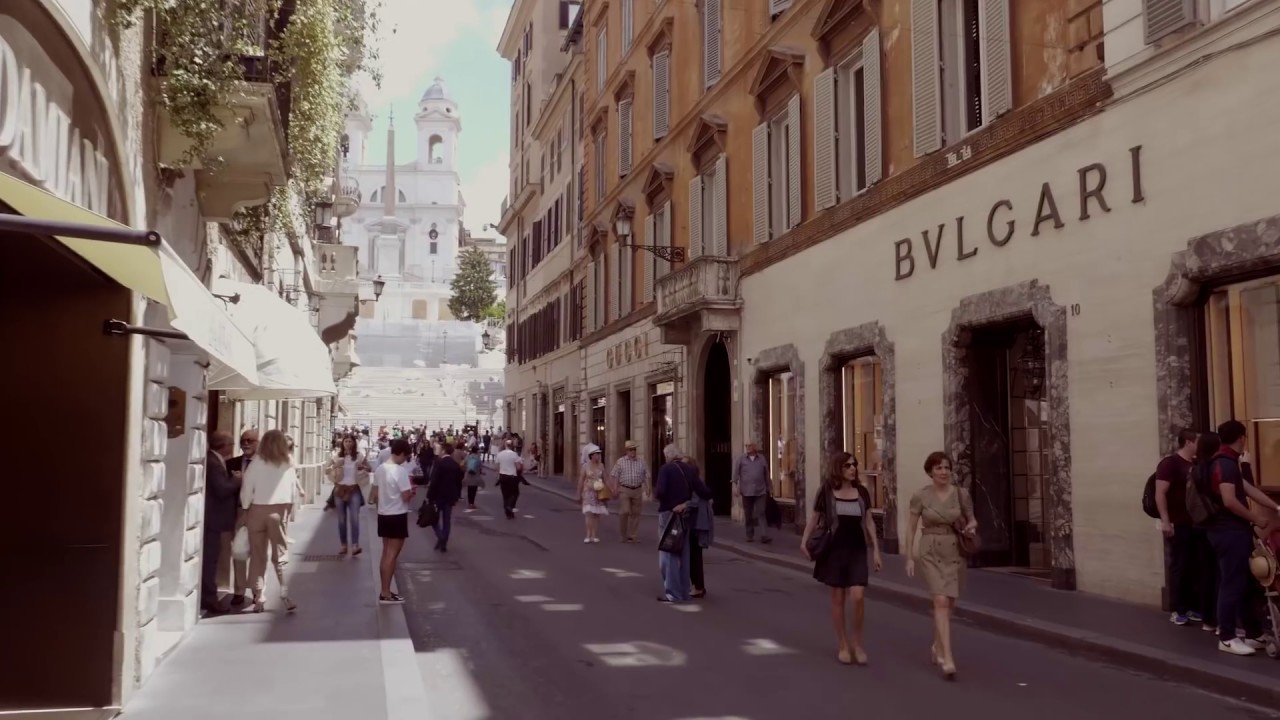 BVLGARI - Tribute to Spanish Steps in 