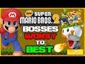 Ranking Every New Super Mario Bros. 2 Boss!