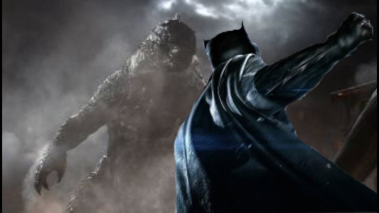 ゴジラVSバットマンファンメイド（godzilla vs batman fan made) - YouTube
