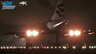 The Supersonic Airliner | Concorde British Airways | Boston ✈ London | A MSFS Experience