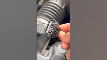 MAF sensor connector open 😉😲 #shorts