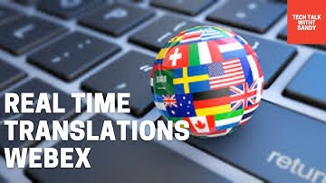 Real time translations Webex | Webex Closed captioning | Webex assistant