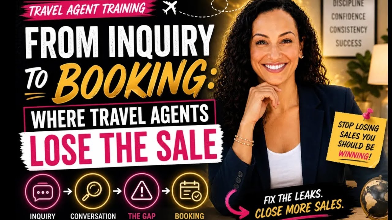 From Inquiry to Booking: Where Travel Agents Lose the Sale - LIVE REPLAY