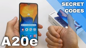 SAMSUNG Galaxy A20e Secret Codes - TIPS & TRICKS