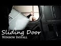 Install Sliding Door T-VENT Window | FOUR SEASON VAN LIFE | EP.6