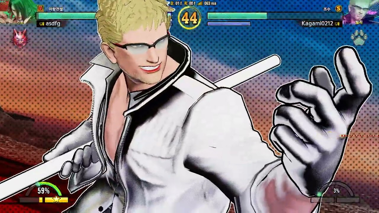 카가미의 아랑전설 시티 오브 더 울브스 빌리를 갖고 캐주얼 매치 플레이 260220