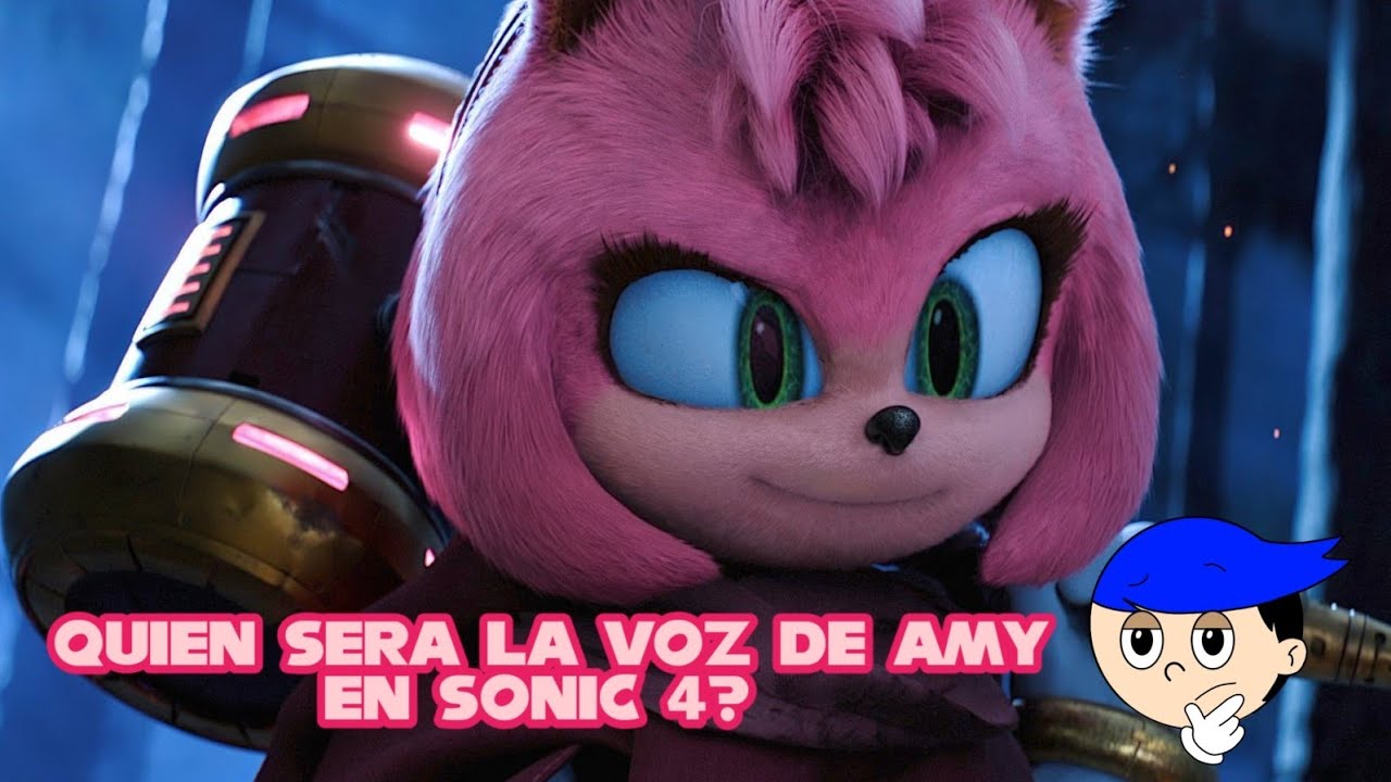 ¿Quien sera la voz de Amy en Sonic 4?