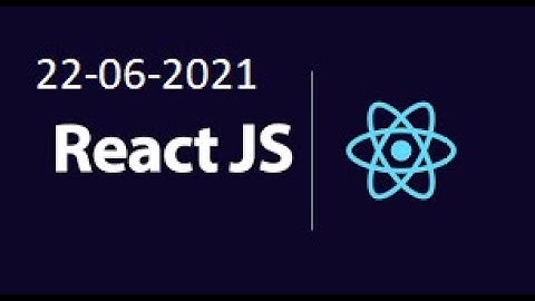 REACT JS ON ZOOM ON 22-06-2021