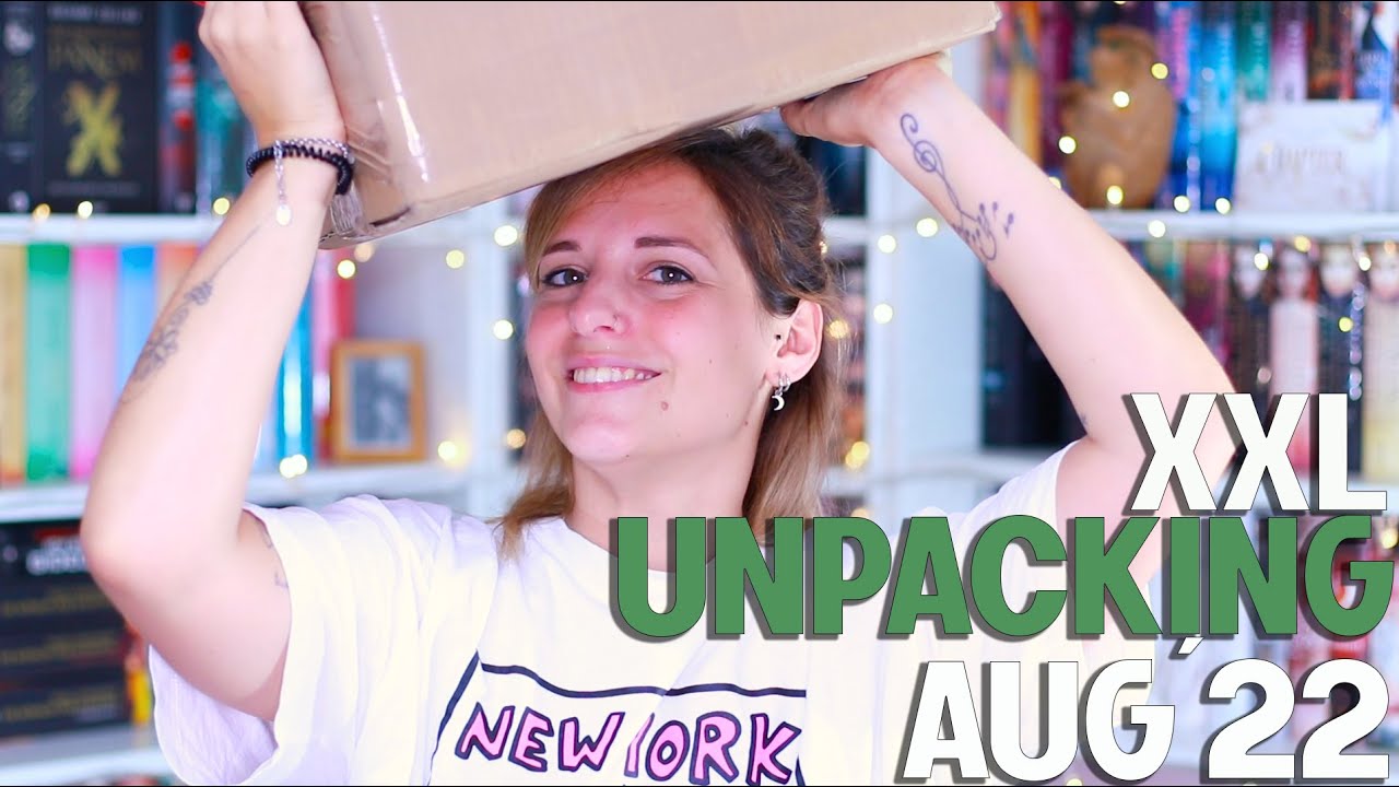 XXL UNPACKING August 2022 13 neue Bücher im UNBOXING melodyofbooks