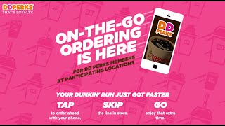 Get rewarded by using the Dunkin Donuts App screenshot 1