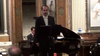 An die musik. Xavier Canela, tenor. Marc Vidal, Pianist