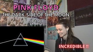 First listening to PINK FLOYD  'THE DARK SIDE OF THE MOON' (Part.1)