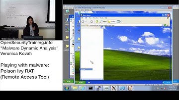 Dynamic Malware Analysis D1P12 Playing with Malware: Poison Ivy RAT