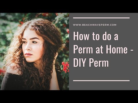 permanent-beach-waves-tutorial---diy-perm---perm-hair-at-home---giving-yourself-a-perm