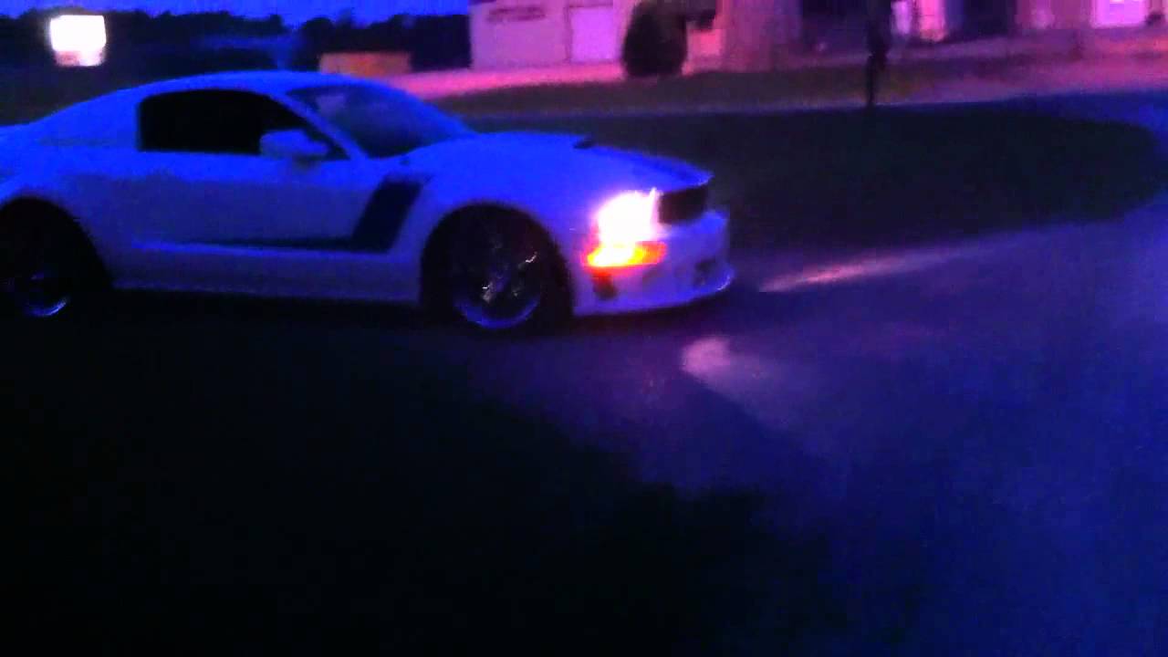 Roush 428r with extreme exhaust YouTube