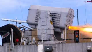 U.S. Navy Ships conducts live-fire exercise