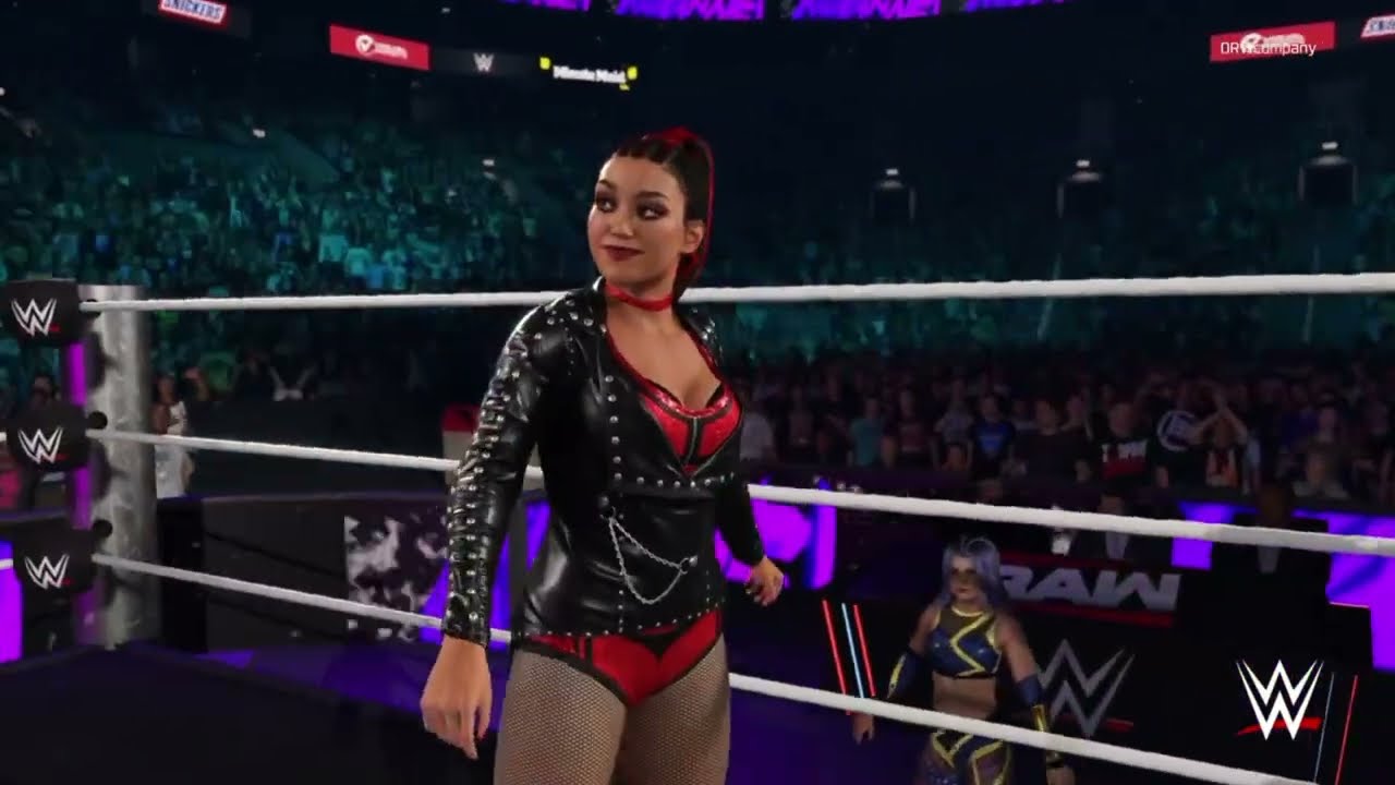 WWE2K25 RAW- BECKY VS. ROXANNE VS. CANDICE 