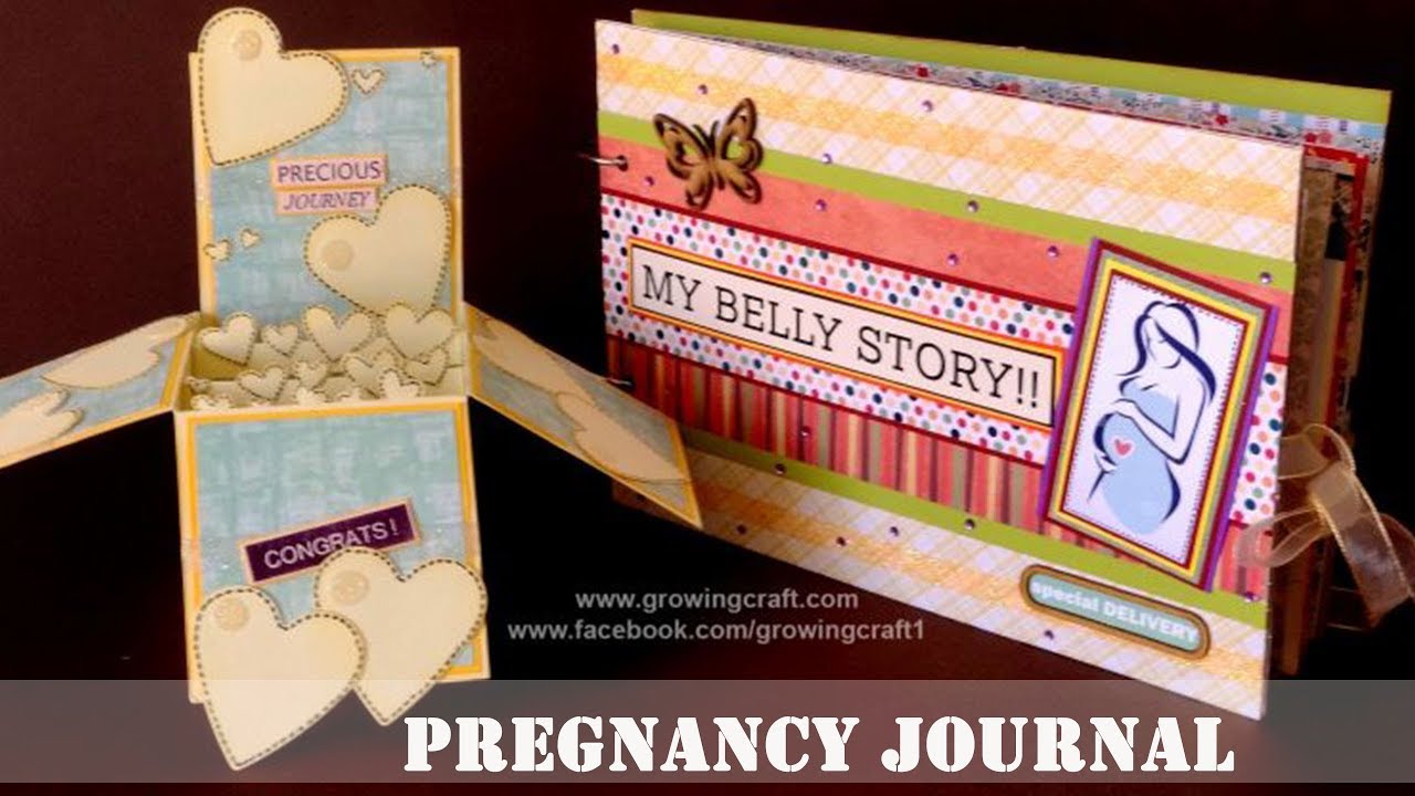 361. Pregnancy record book - Handmade pregnancy book - pregnancy