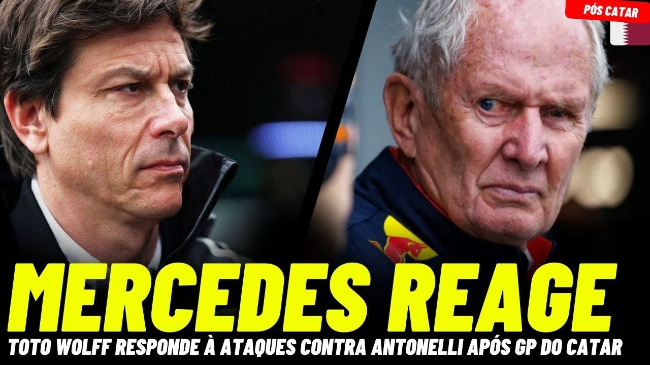Red Bull Exagerou? Mercedes Reage A Ataques A Antonelli Pós-Catar | Formula  2025
