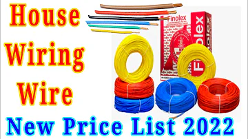 Finolex Wire 2022 New Rate/ House Wiring Wire Price List