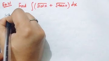 Example 41 integrals class 12