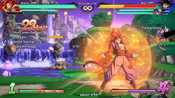 Dragon Ball FighterZ - SS4 Gogeta + Janemba (A) 5.8k corner combo