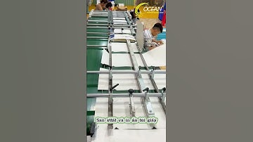 Sản xuất và in ấn túi giấy theo yêu cầu tại xưởng Đại Dương. #tuigiay #xuhuong #inandaiduong