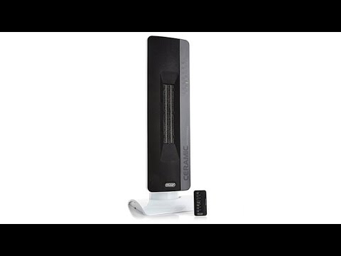 De Longhi Ecoplus Oscillating Tower Heater Youtube