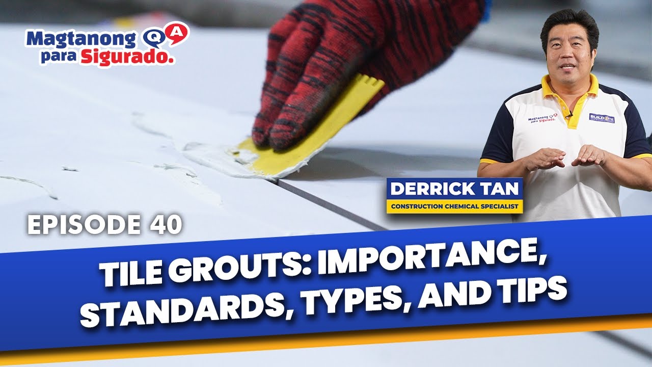Waterproof Tile Grout, Buyer's Guide, Minimum Joint Width, Grouting Standards, and More... YouTube