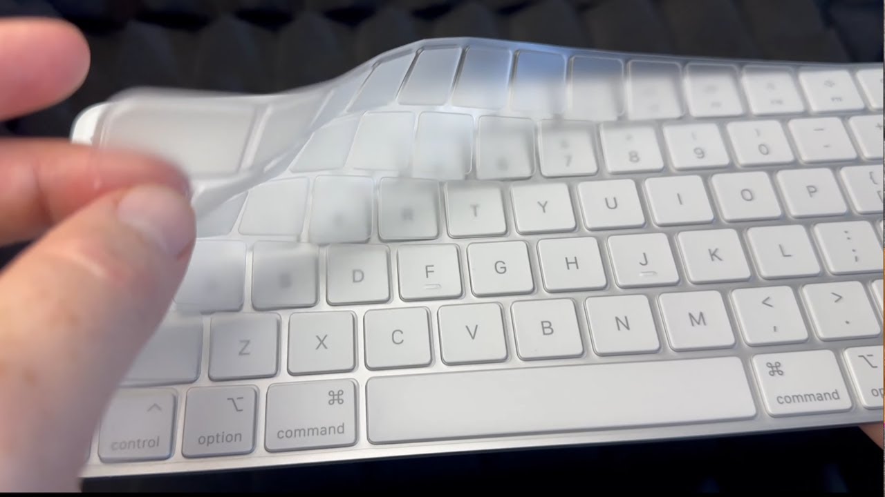 TPU Keyboard Cover Skin for 24 Inch iMac Magic M3 M1 Keyboard with ...